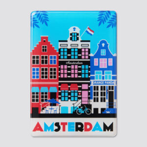 979 epoxy fridge magnet Amsterdam Canal houses