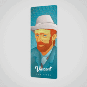 370 lenticular bookmark 3d after Van Gogh self-portrait